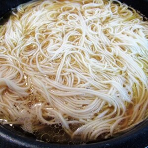 簡単‼にゅうめん